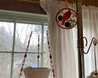 Hanging planter.