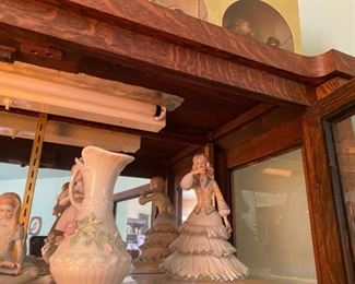 Cybis porcelain sculptures.