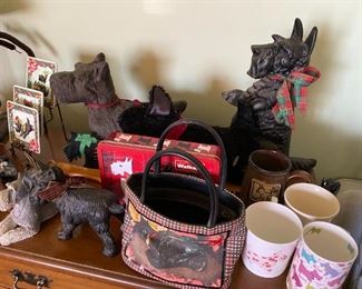 More Scottie items - mugs, purses, canisters, and more.