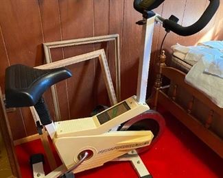 Exercise bike.
