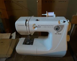 Jem Gold Janome sewing machine.
