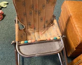 Vintage baby seat.