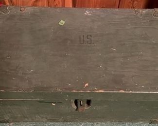 Military Trunk.