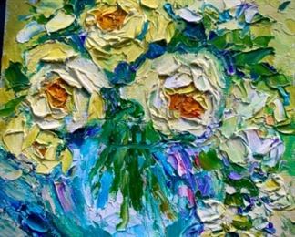 Several original oil paintings by Cincinnati artist Barbara Heiman (will be present at sale)