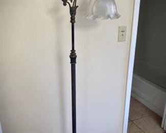 Antique floor lamp