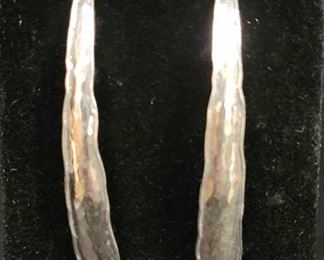 Paz Creations Earrings Marked 925 PZ Israel