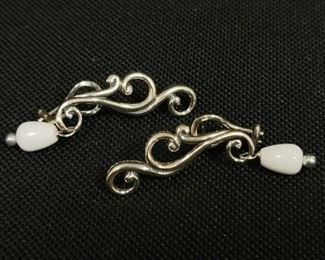 Carolyn Pollack 925 Sterling Silver Earrings