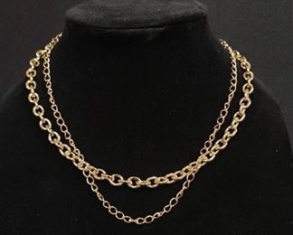 2 Necklaces (Magnetic and No Markings)