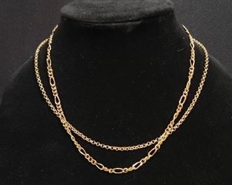 2 Necklaces (Magnetic and No Markings)