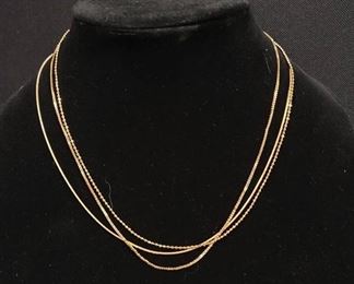 3 Necklaces (Magnetic and No Markings)