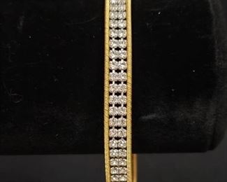 Sterling Silver Bracelet Marked 925 Italy