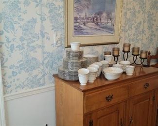 Colonial Craft Maple buffet cabinet