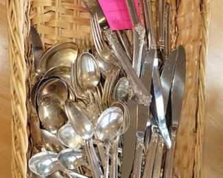 Sterling flatware set