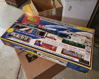 K-line Wabash train set in box