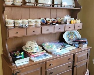 Hard Rock Maple china/buffet cabinet