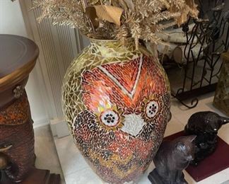 Large decorative vase