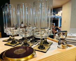 Mid-Century Cocktail Glasses