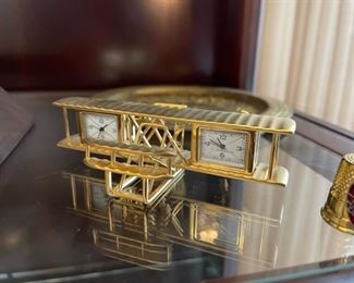 Vintage Plane Clock
