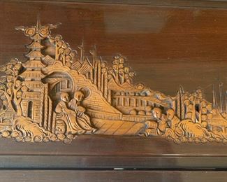 Storage Chest with Oriental Detail