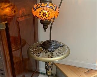 Lamp and end table