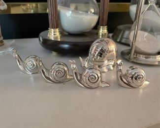 Miniature Snail Decor