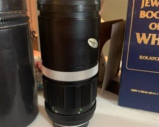 Vintage Minolta Camera Lens with Case