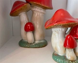 Mushroom Figurines