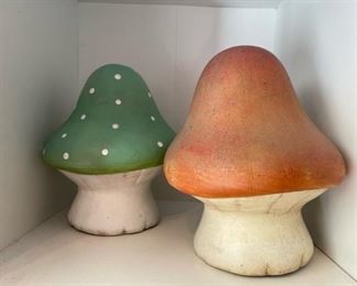 Mushroom Figurines