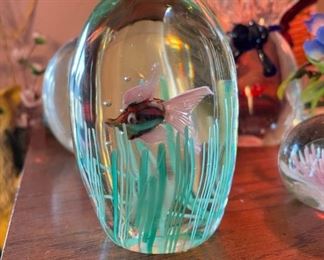 Glass Ball Aquarium Decor