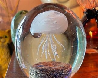 Glass Ball Aquarium Decor