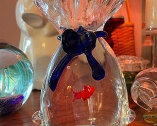 Glass Fish Bag
