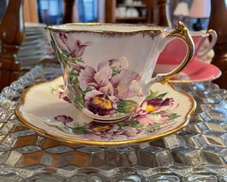 Salisbury Bone China, Made in England, "Orchid"