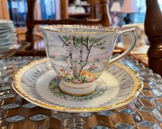 Royal Albert Bone China, Silver Birch, English China