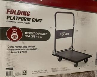Folding Platform Cart, Still in Box