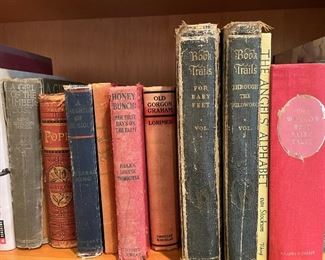 Vintage book collection