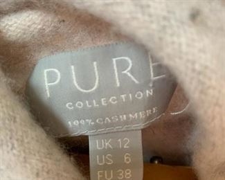 Pure Collection, 100% Cashmere, Size 6