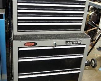 Craftsman 6-Drawer Top Box Tool Chest And 4-Drawer Rolling Bottom Box Tool Chest, 54" x 29" x 18"