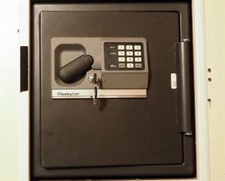 Sentry Safe Wall Safe, BM-849079, 18" x 16" x 18", Class 350 1 Hour Fire Rating, Mounted In Wall