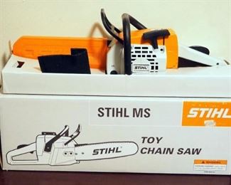 Stihl Battery Operated Toy Chain Saw In Original Box