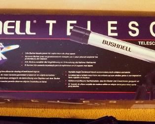 Bushnell Deep Space Series 420X Telescope, In Original Box, Includes Tripod Stand
