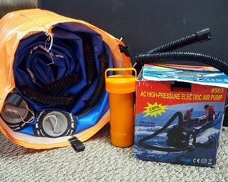 Inflatable Stand Up Paddle Board And High Pressure Electric Air Pump