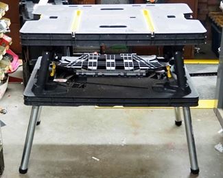 Keter Collapsible Saw Table, Adjustable Height