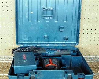 Bosch Cordless 12V Oscillating Multi-Tool Saw, With Additional Blade Attachments, And Charger