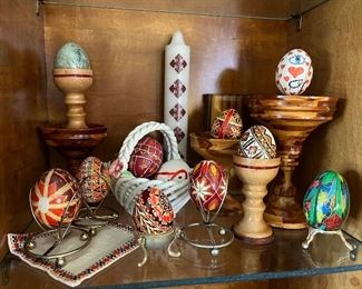 Painted eggs