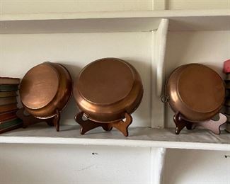 Copper pans