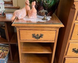 Maple nightstand....