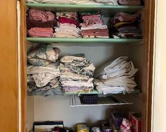 Linens and bath items