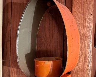 Candleholder (made from an old canned ham container!)