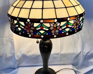 Dale Tiffany Stained Glass Lamp