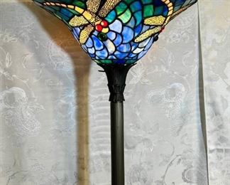 Dale Tiffany Stained Glass Floor Lamp